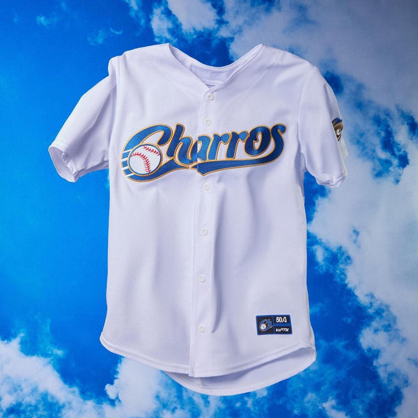 (WHITE) Charros De Jalisco Jersey - BeisbolMXShop