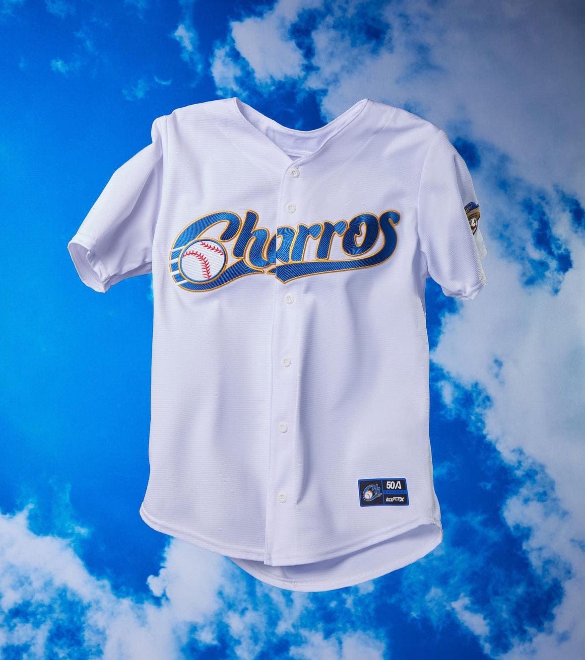 (WHITE) Charros De Jalisco Jersey - BeisbolMXShop