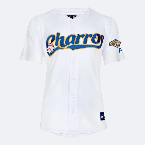 (WHITE) Charros De Jalisco Jersey - BeisbolMXShop