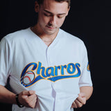 (WHITE) Charros De Jalisco Jersey - BeisbolMXShop
