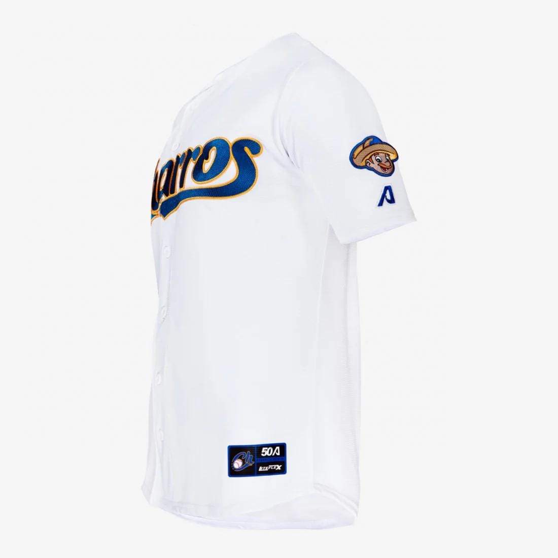 (WHITE) Charros De Jalisco Jersey - BeisbolMXShop