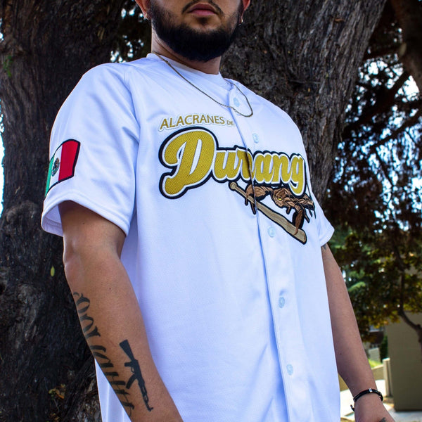 (WHITE) Durango 2024 Jersey - BeisbolMXShop