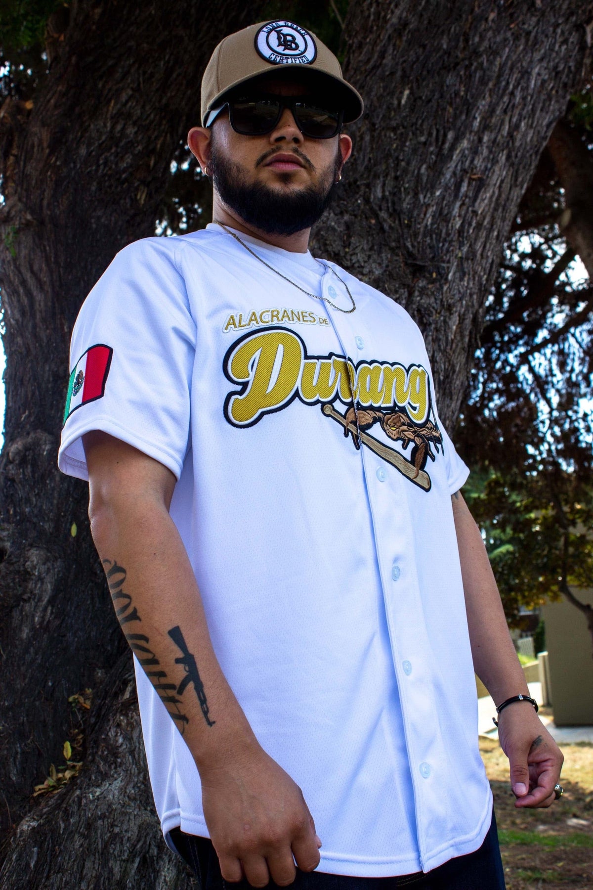 (WHITE) Durango 2024 Jersey - BeisbolMXShop