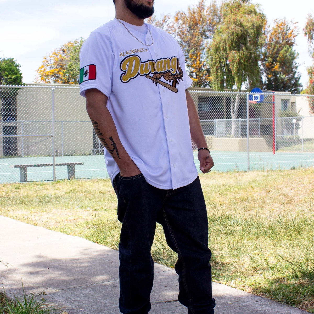 (WHITE) Durango 2024 Jersey - BeisbolMXShop