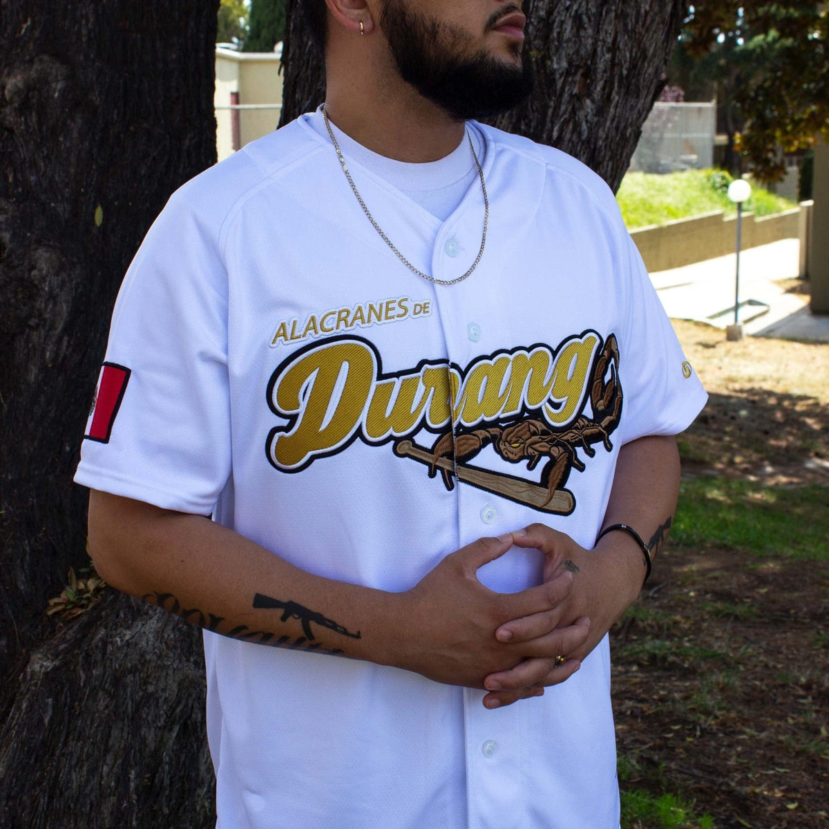 (WHITE) Durango 2024 Jersey - BeisbolMXShop