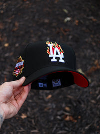 White LA flames - BeisbolMXShop