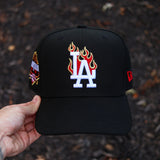 White LA flames - BeisbolMXShop