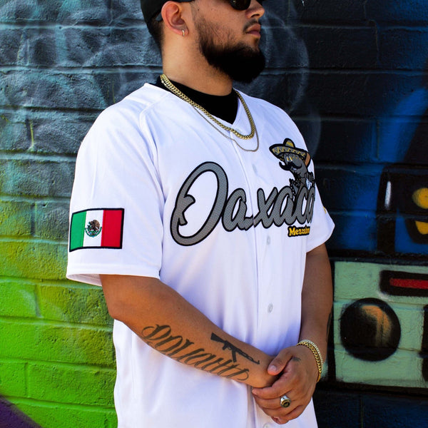 (WHITE) MEZCALEROS DE OAXACA Jersey - BeisbolMXShop