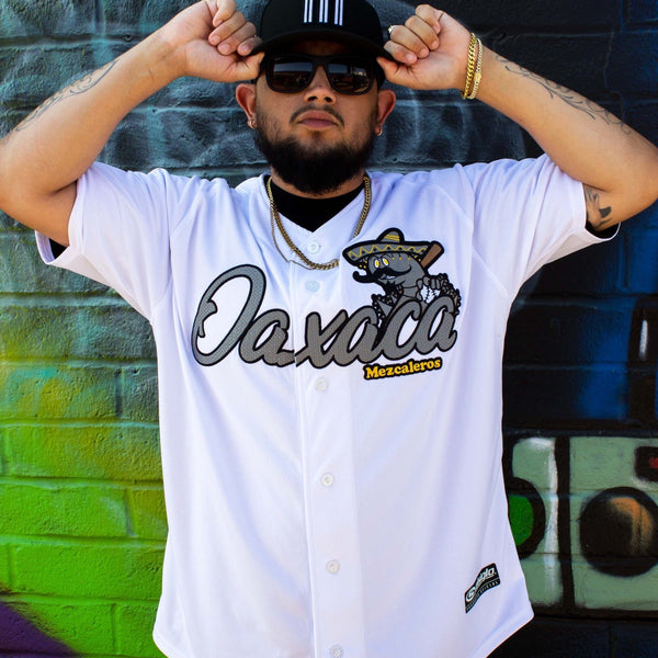 (WHITE) MEZCALEROS DE OAXACA Jersey - BeisbolMXShop
