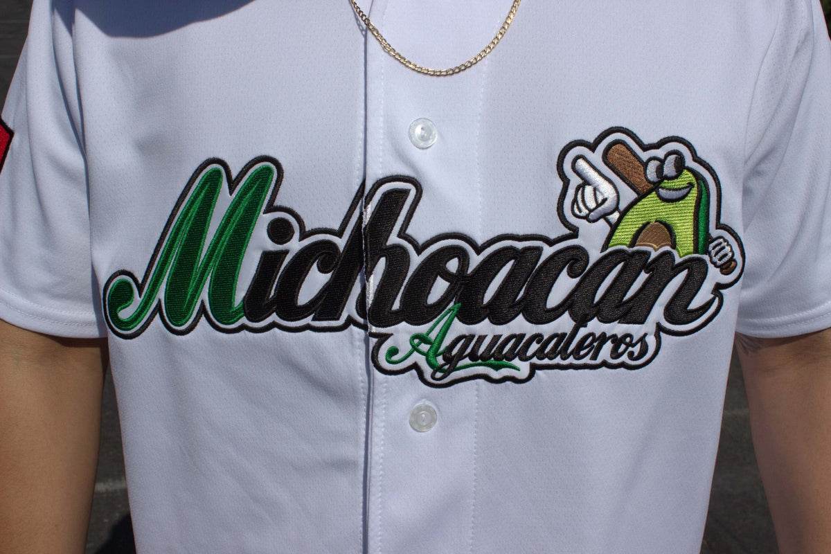 (White) Michoacan Jersey - BeisbolMXShop