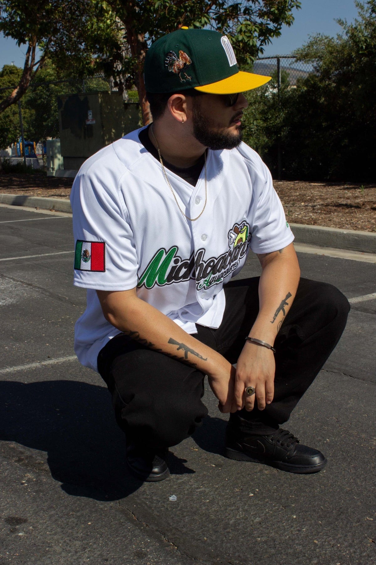 (White) Michoacan Jersey - BeisbolMXShop