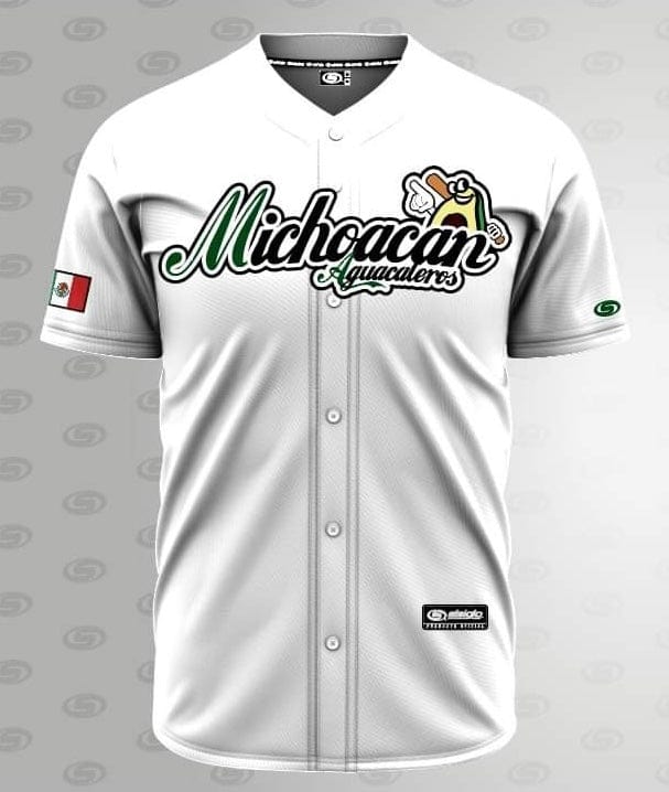(White) Michoacan Jersey - BeisbolMXShop