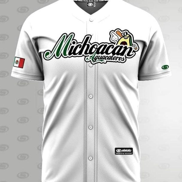 (White) Michoacan Jersey - BeisbolMXShop