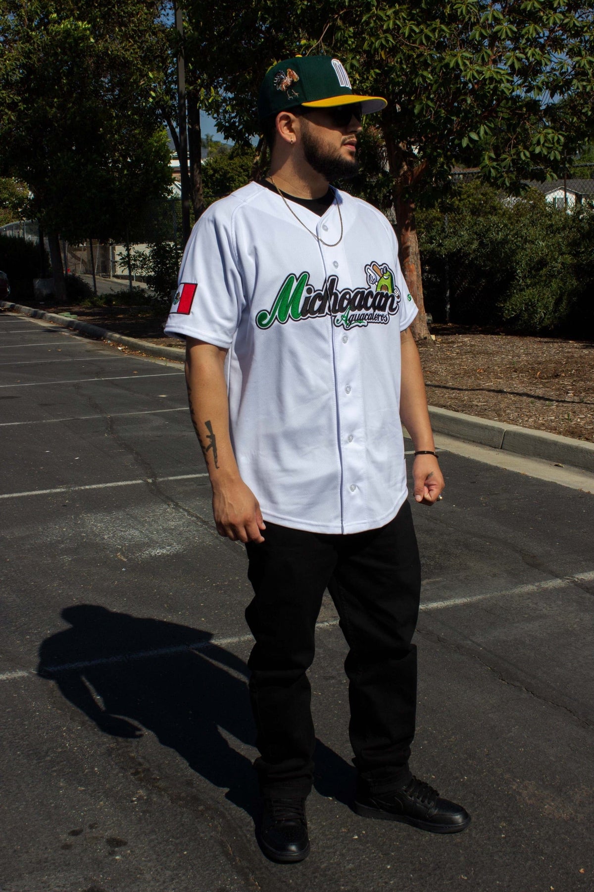 (White) Michoacan Jersey - BeisbolMXShop