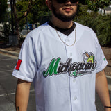 (White) Michoacan Jersey - BeisbolMXShop
