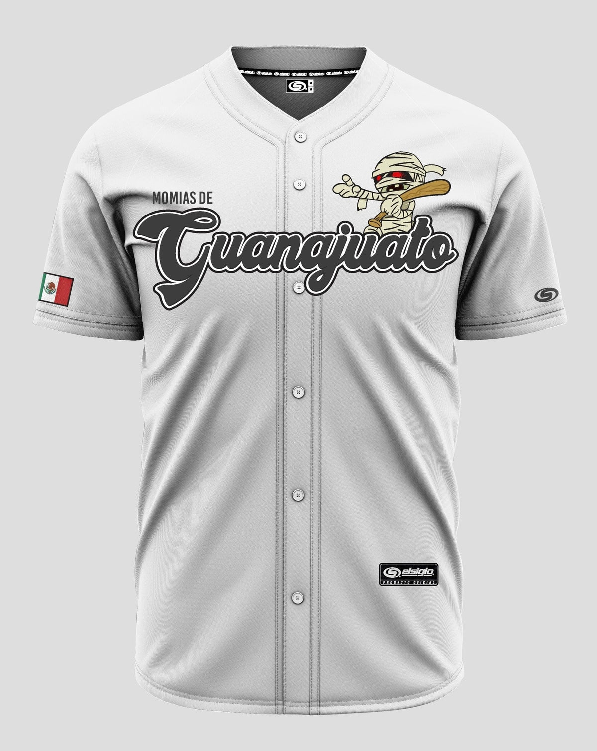 (WHITE) MOMIAS DE GUANAJUATO Jersey - BeisbolMXShop