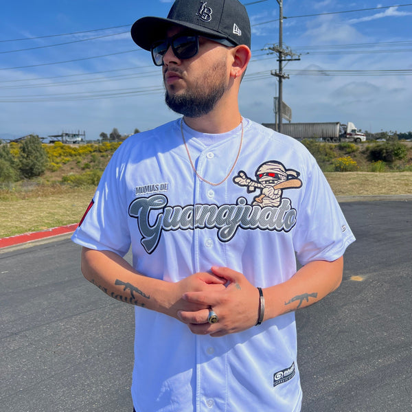 (WHITE) MOMIAS DE GUANAJUATO Jersey - BeisbolMXShop