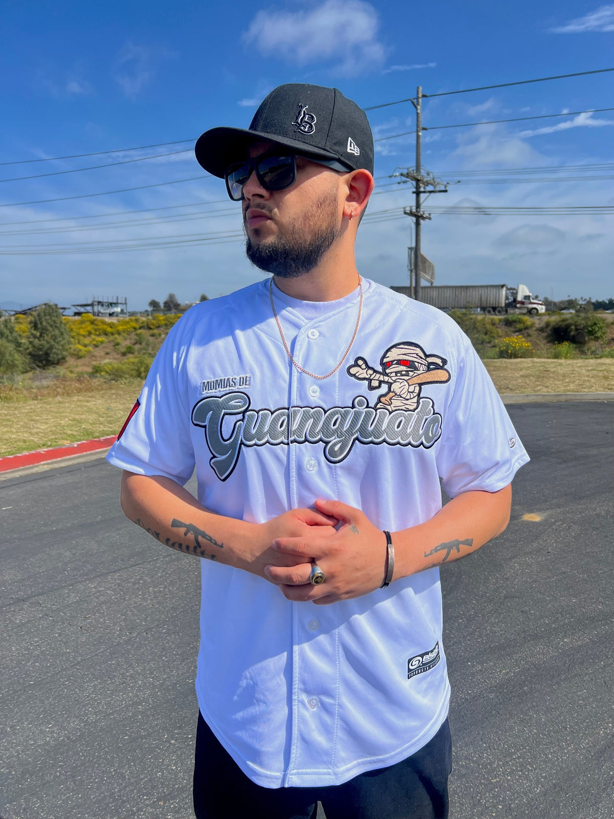 (WHITE) MOMIAS DE GUANAJUATO Jersey - BeisbolMXShop