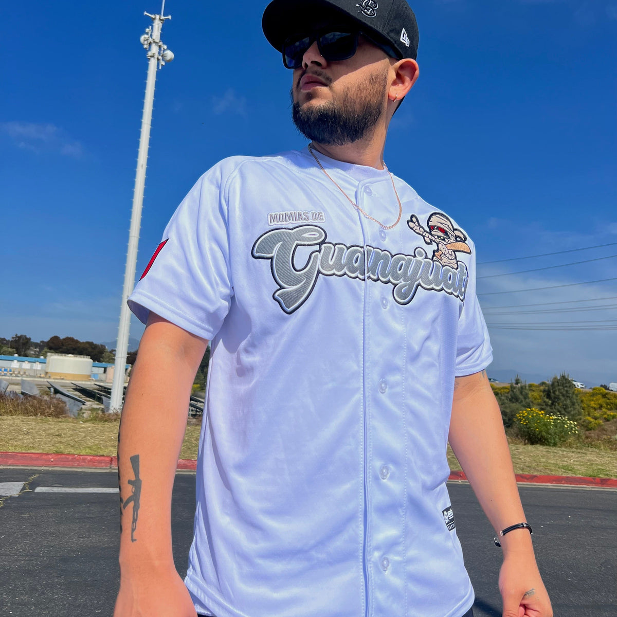 (WHITE) MOMIAS DE GUANAJUATO Jersey - BeisbolMXShop