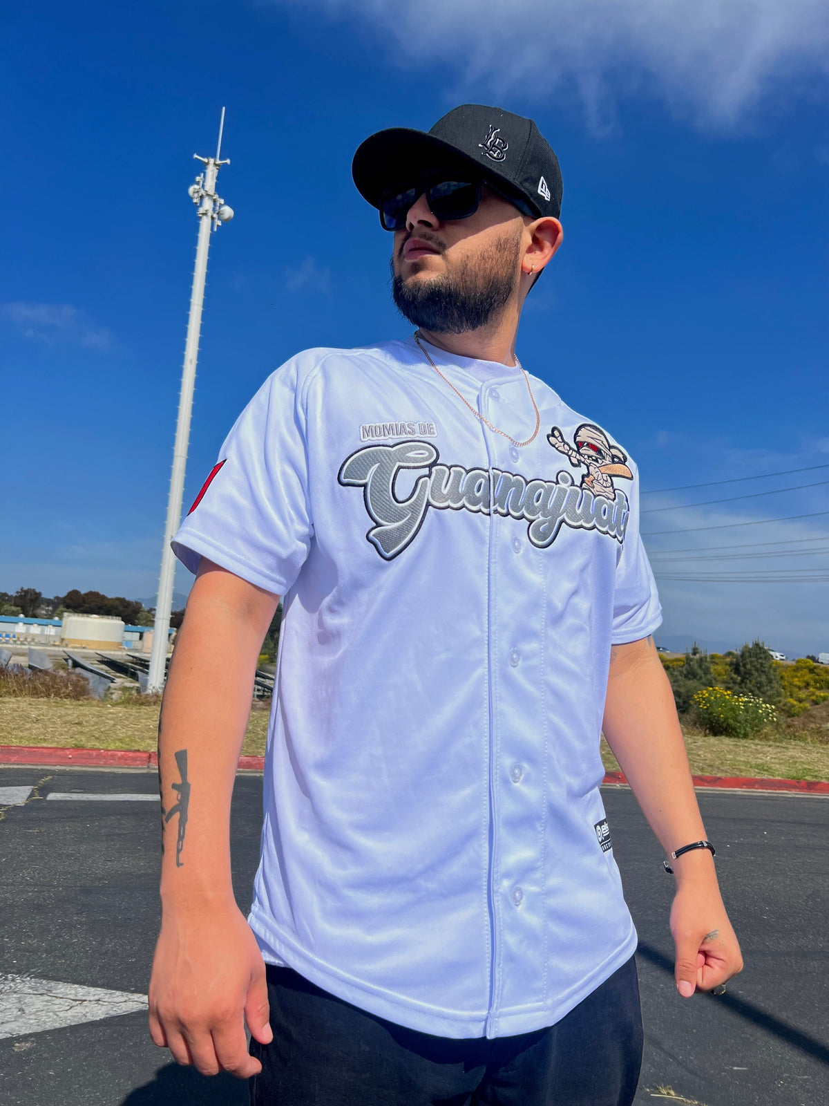 (WHITE) MOMIAS DE GUANAJUATO Jersey - BeisbolMXShop