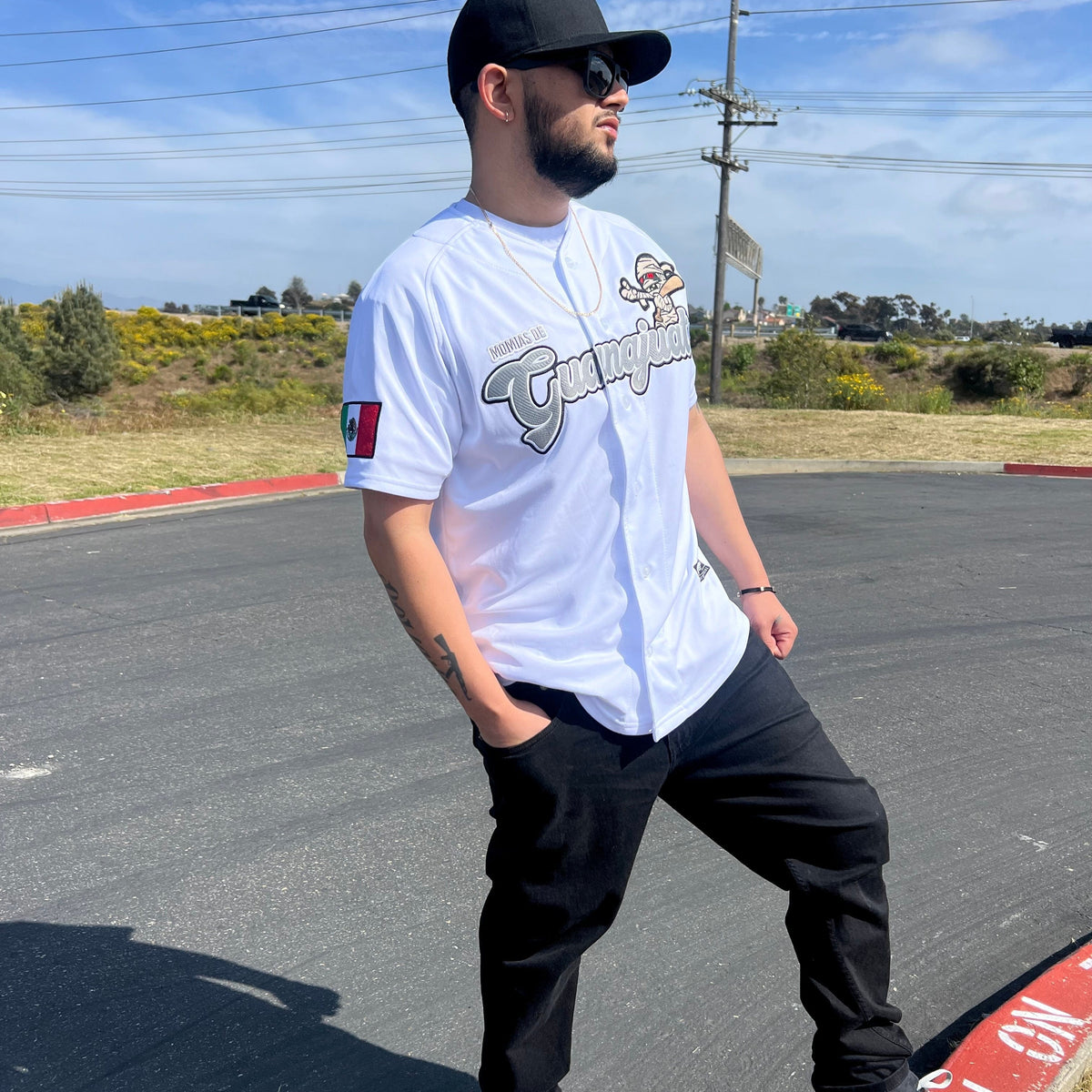 (WHITE) MOMIAS DE GUANAJUATO Jersey - BeisbolMXShop