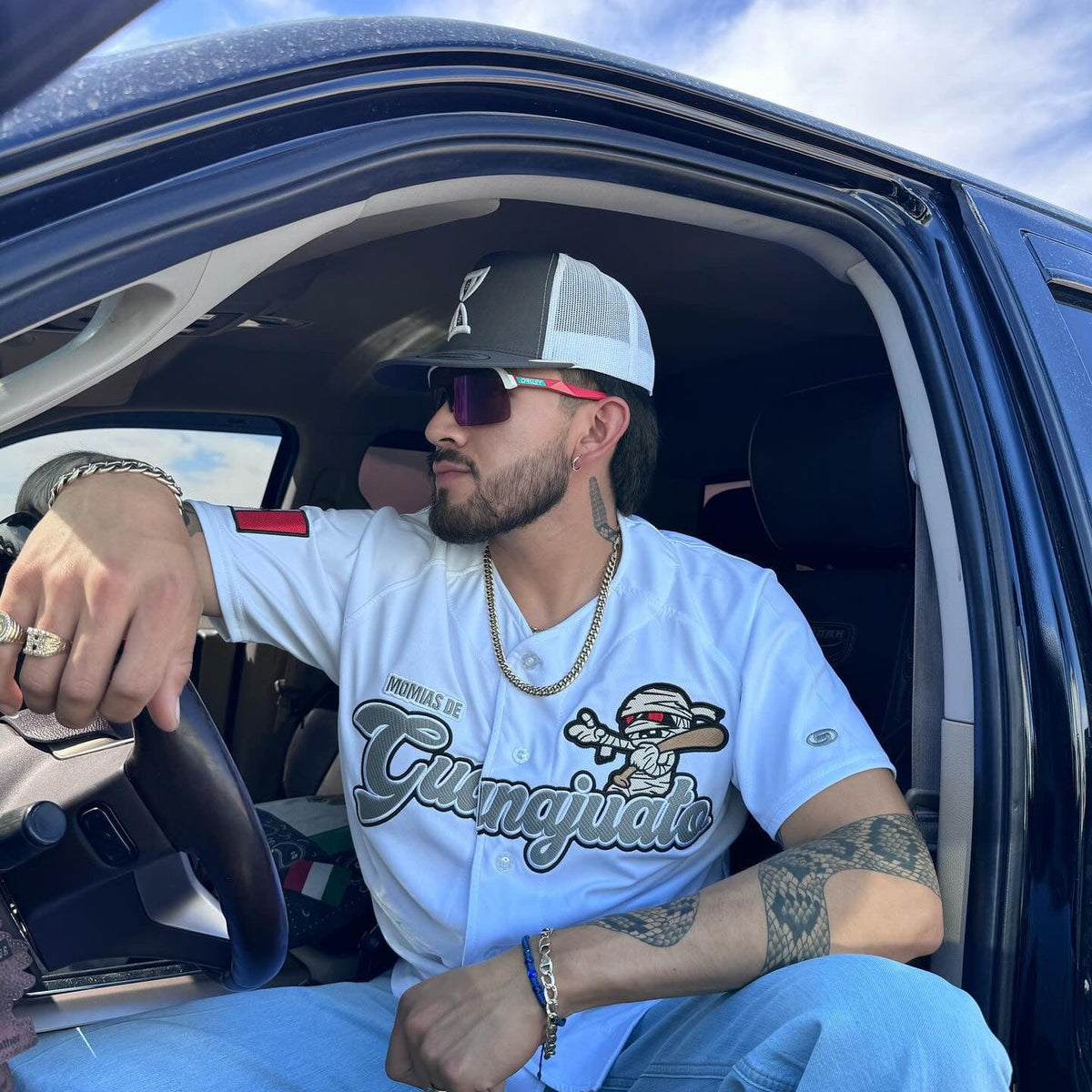 (WHITE) MOMIAS DE GUANAJUATO Jersey - BeisbolMXShop