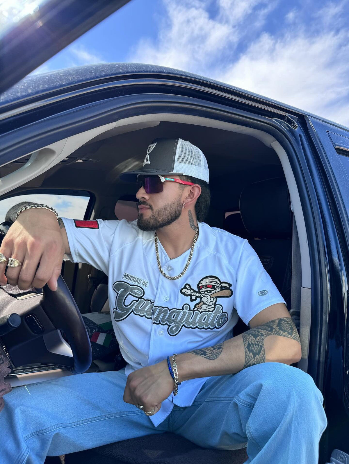 (WHITE) MOMIAS DE GUANAJUATO Jersey - BeisbolMXShop