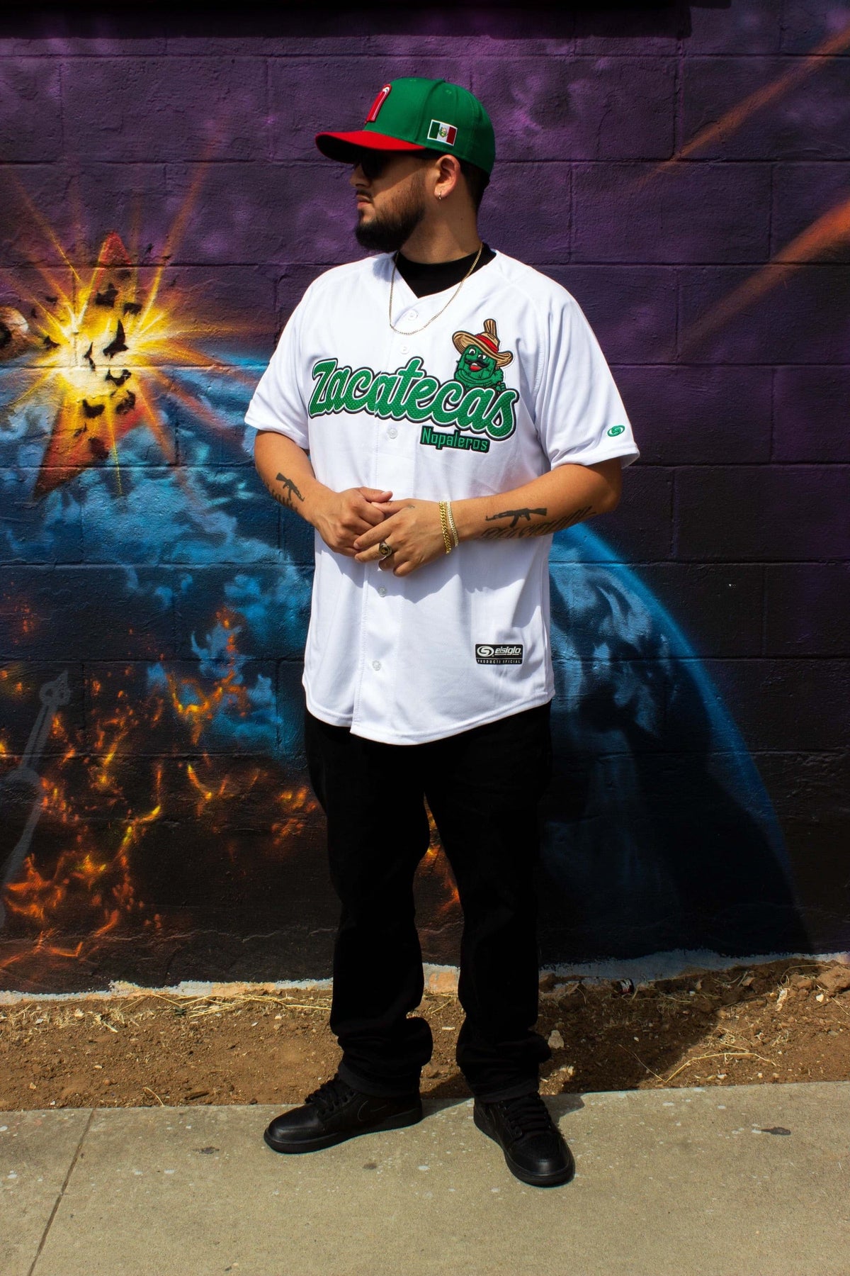 (WHITE) Zacatecas Jersey - BeisbolMXShop