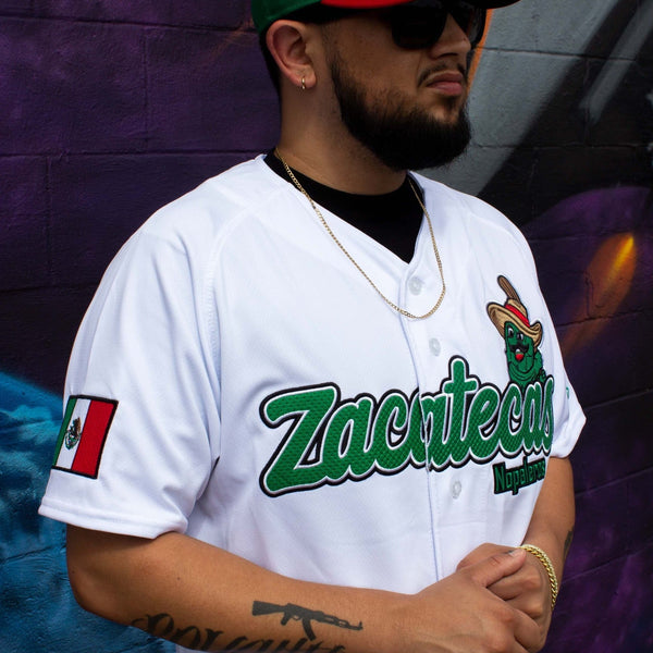 (WHITE) Zacatecas Jersey - BeisbolMXShop