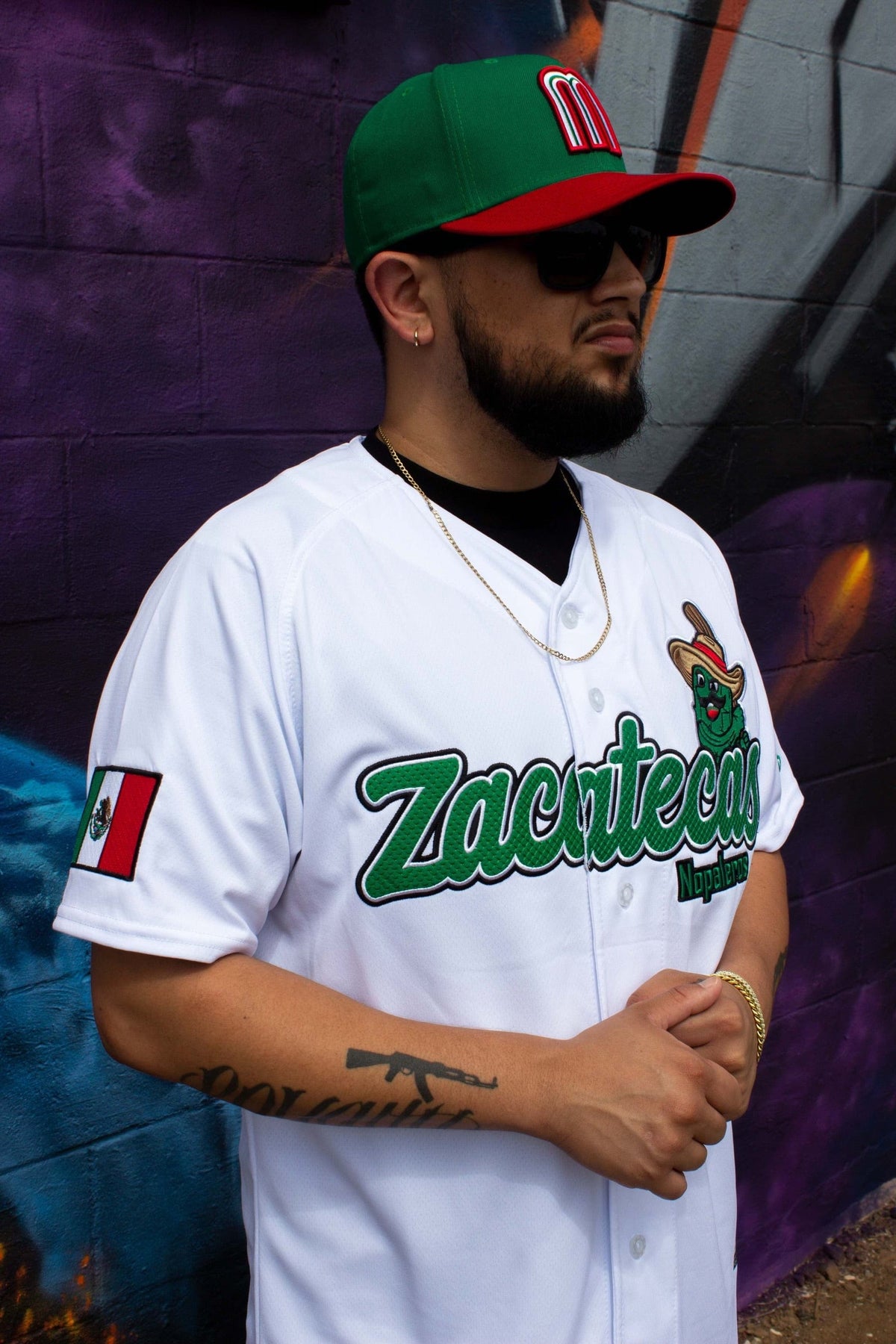 (WHITE) Zacatecas Jersey - BeisbolMXShop