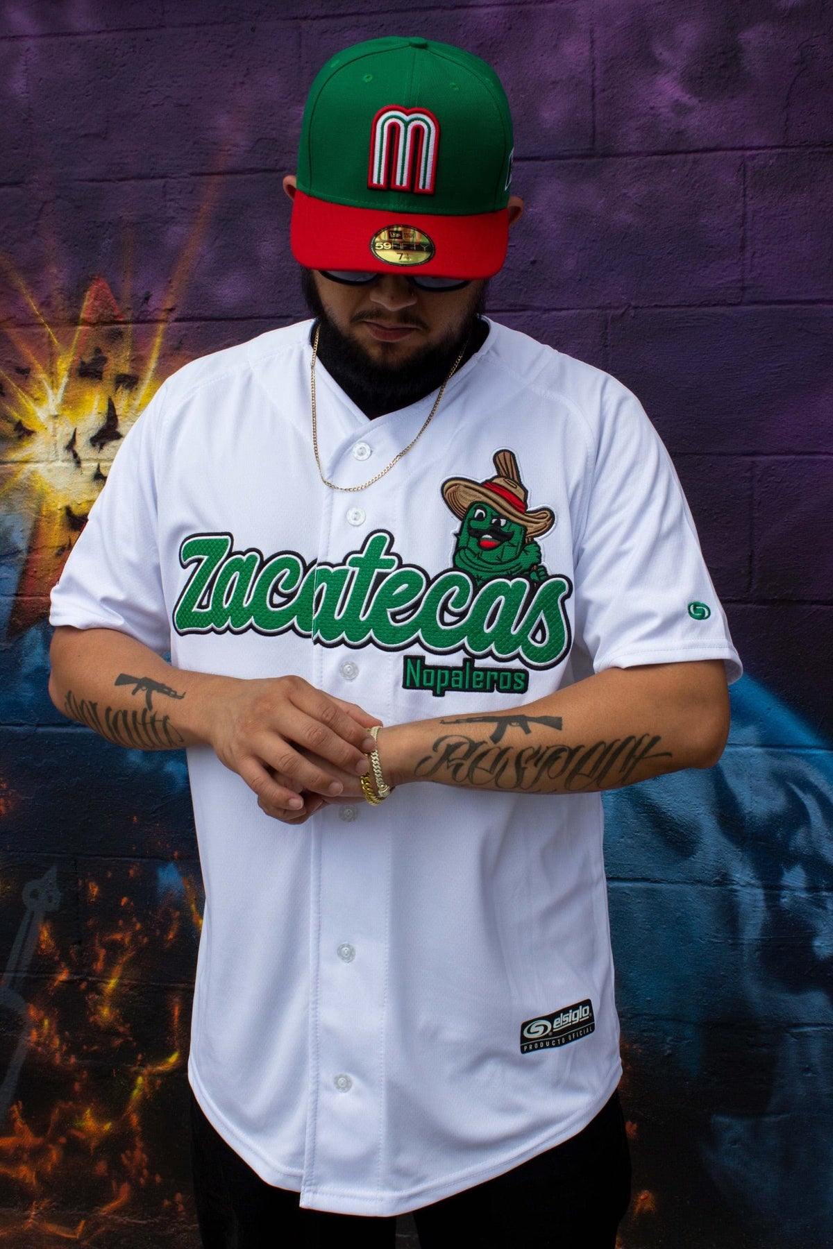 (WHITE) Zacatecas Jersey - BeisbolMXShop