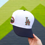 White/navy dodgers - BeisbolMXShop