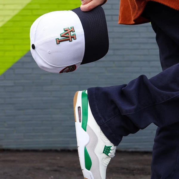 White/navy dodgers - BeisbolMXShop