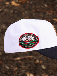 White/navy dodgers - BeisbolMXShop