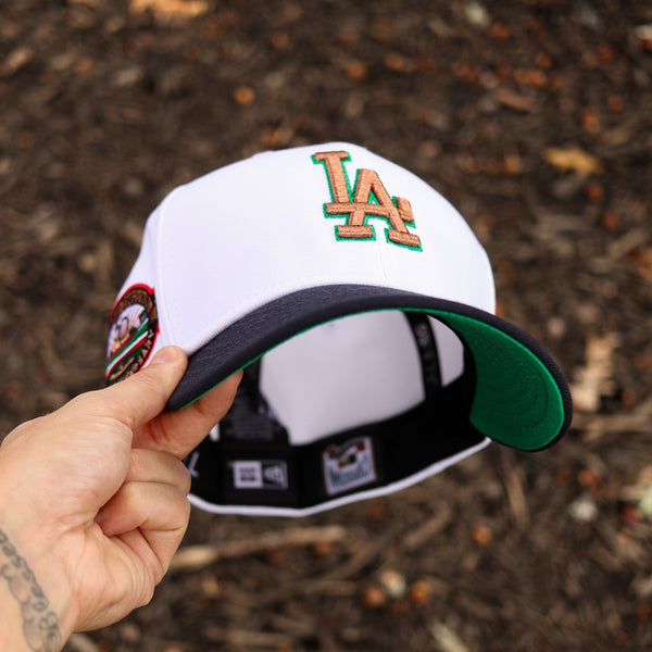 White/navy dodgers - BeisbolMXShop